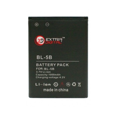 Акумулятор Nokia BL-5B (2610, 3220, 5140, 6080, 7260, N90)