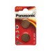 Батарейки Panasonic CR 2032 Lithium Power 3V, 2 шт./уп. (CR-2032EL/2B)