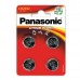 Батарейки Panasonic CR 2032 Lithium Power 3V, 4 шт./уп. (CR-2032EL/4B)