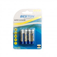 Батарейка Beston AAA Alkaline, 4шт./уп. (AAB1833)