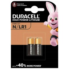 Батарейки лужні Duracell LR1 (N/910A/E90), 1.5V, 2 шт.
