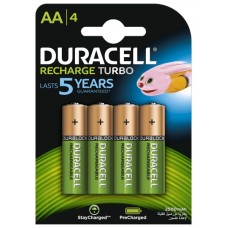 Акумулятори Duracell Recharge Turbo АА 2500 mAh, 4 шт./уп.