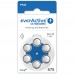Батарейки EverActive ULTRASONIC 675 (PR44) для слухового апарату, 6 шт./уп.