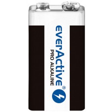 Батарейка лужна everActive PRO, Крона 9V (6LR61), 1 шт./плівка