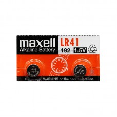 Батарейка Maxell LR41 Alkaline 1.5V, 2 шт./уп.