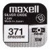 Батарейка Maxell 371 (SR920SW) Silver Oxide 1.55V