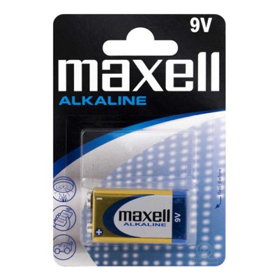Батарейка лужна Maxell Alkaline, Крона 9V (6LR61)
