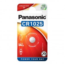 Батарейка Panasonic CR1025 Lithium, 3V, 1 шт./уп.