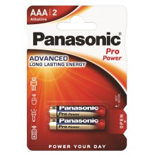 Батарейки лужні Panasonic PRO POWER AAA, 2 шт./уп.
