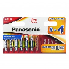 Батарейки лужні Panasonic PRO POWER AA, 12 шт./уп.
