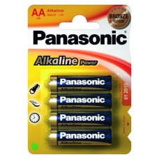 Батарейки Panasonic ALKALINE POWER AA, 4 шт./уп. (LR6REB/4BPR)