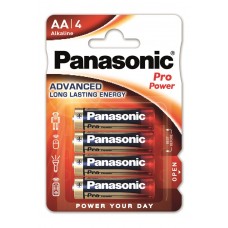 Батарейки лужні Panasonic PRO POWER AA, 4 шт./уп.