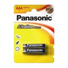 Батарейки Panasonic ALKALINE POWER AAA, 2 шт./уп. (LR03REB/2BP)