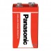 Батарейки Panasonic RED ZINK КРОНА (6F22) ZINK-CARBON (6F22REL/1BP)