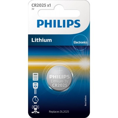 Батарейка Philips Lithium CR 2025