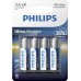 Батарейка Philips Ultra Alkaline AA, 4шт./уп.