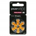 Батарейки Power One EVOLUTION 13 (PR48) для слухового апарату, 6 шт./уп.