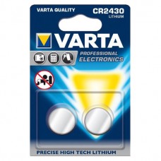 Батарейка VARTA CR 2430 LITHIUM, 2 шт./уп. (06430101402)