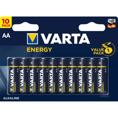 Батарейки VARTA ENERGY AA, 10 шт./уп.