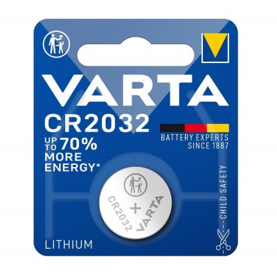 Батарейка VARTA CR2032 LITHIUM, 3V