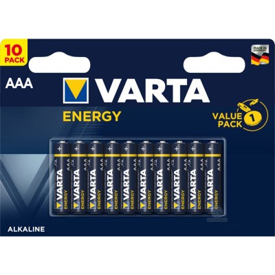 Батарейки VARTA ENERGY AAA, 10 шт./уп.