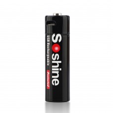 Акумулятор Soshine AA 2400 mAh 1.5V, Li-ion, micro USB
