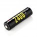 Акумулятор Soshine AA 2400 mAh 1.5V, Li-ion, micro USB