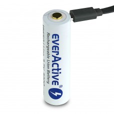 Акумулятор EverActive 18650 3200 Series Li-ion с micro USB, із захистом (Protected)