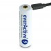 Акумулятор EverActive 18650 3200 Series Li-ion із вбудованим зарядним від micro USB, із захистом (Protected)