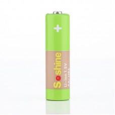 Акумулятор АА 1.5V Soshine 2200mWh, Li-ion