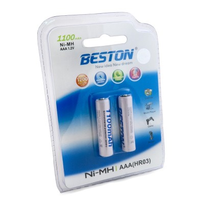 Акумулятор Beston AAA 1100 mAh, 2шт./уп. (AAB1828)