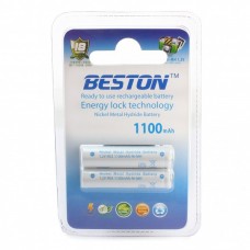 Акумулятор BESTON AAA 1100 mAh RTU, 2 шт./уп. (AAB1814)