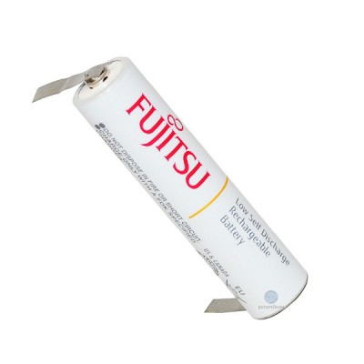 Акумулятор Fujitsu AAA 800 mAh (min.750mAh) під пайку, (HR-4UTC/ST)
