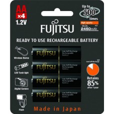 Акумулятори Fujitsu AA 2550 mAh, 4 шт./уп., (HR-3UTHCEU(4B))