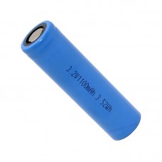Акумулятор JGNE JGPFR18650-1100mAh-3.2V, 1100mAh, 33A, LiFePO4 3.2V