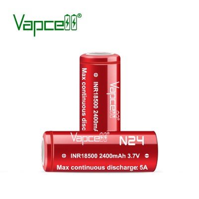 Акумулятор Vapcell N24 INR18500 2400 mah, 5A, Li-ion 3.7V