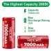 Акумулятор Vapcell K70 INR26650 7000 mah, 15A/30A, Li-ion 3.6V
