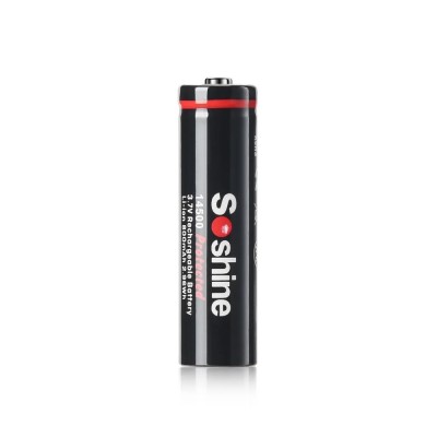 Акумулятор Soshine 14500 800 mah Li-ion 3,7V із захистом (Protected)