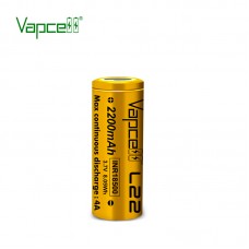 Акумулятор Vapcell L22 INR18500 2200 mah 4A, Li-ion 3.7V
