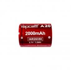 Акумулятор Vapcell A20 INR26350 2000 mah, 10 A, Li-ion 3.6V