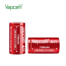 Акумулятор Vapcell A11 INR18350 1100 mah, 10A, Li-ion 3.7V
