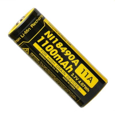 Акумулятор Nitecore IMR NI18490A 1100 mAh Li-Ion