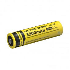 Акумулятор Nitecore NL188 18650 3200 mAh із захистом (Protected)