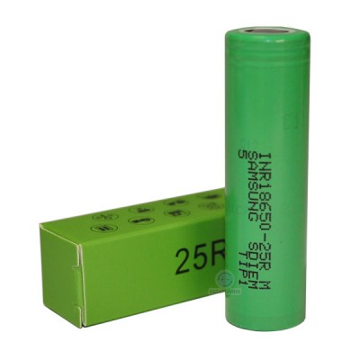 Акумулятор Samsung INR18650-25R 2500 mAh Li-ion (в коробці)