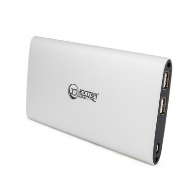 Мобільний акумулятор Extradigital YN-034L Silver (10 000 mAh) (PBU3417)