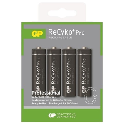 Акумулятори GP ReСyko+ Pro АА 2000 mAh, 4 шт./уп.