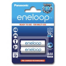 Акумулятори Panasonic Eneloop AAA 800 mAh (min.750mah), 2 шт./уп. (BK-4MCCE/2BE)