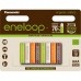Акумулятори Panasonic Eneloop Organic Colors ААА 800 mAh (min.750mah), 8 шт./уп. (BK-4MCCE/8RE)