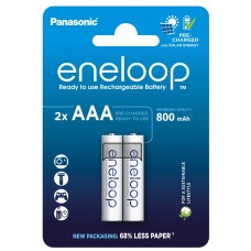 Акумулятори Panasonic Eneloop AAA 800 mAh, 2 шт./уп. (BK-4MCDE/2CP)
