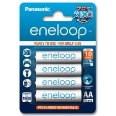 Акумулятори Panasonic Eneloop AA 2000 mAh (min.1900mah), 4 шт./уп. (BK-3MCCE/4BE)
